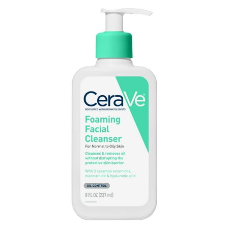 CeraVe Foaming Facial Cleanser, 8 fl oz.