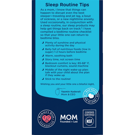 Mommy's Bliss Kids Sleep Liquid, Melatonin, Kids 3 Yrs +, Natural Grape, over-the-Counter. 4 fl oz