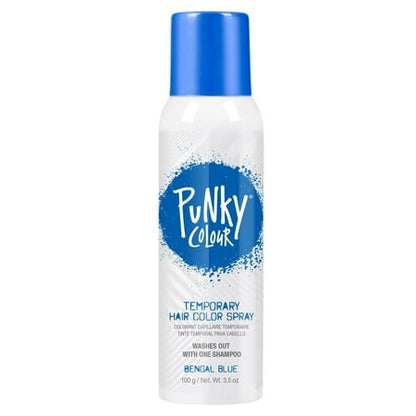 Jerome Russell B Wild Temporary Color Spray, Bengal Blue, for All Ages, 3.5 oz