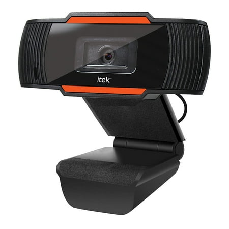 Itek Smart Home HD 720P Plug-and-Play HD Webcam Built-In Microphone *Damaged Box*