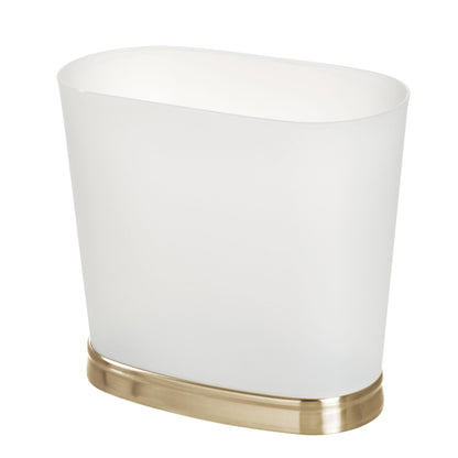 iDesign Slim Bathroom Trash Can
