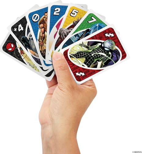 Mattel Games UNO The Amazing Spider-Man Card Game