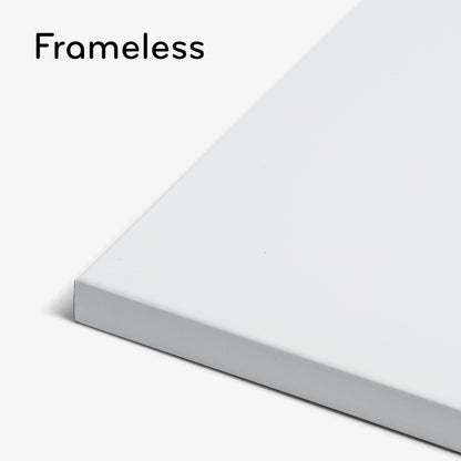Magnetic Dry Erase Board White Board, 14" x 14"