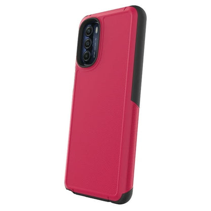 Onn Slim Rugged Phone Case for Moto G STYLUS Red