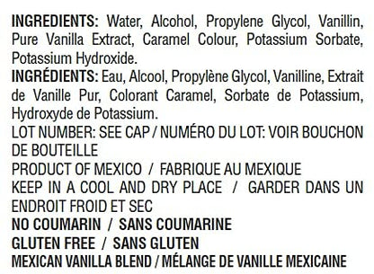 Molina Vanilla Blend 33.8oz (1l) (Exp. 03/09/2029)