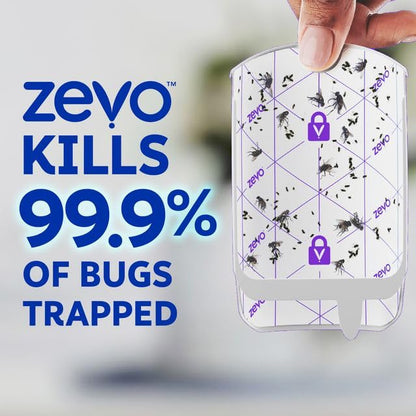 Zevo Flying Insect Traps, 2 Traps & 2 Cartridges
