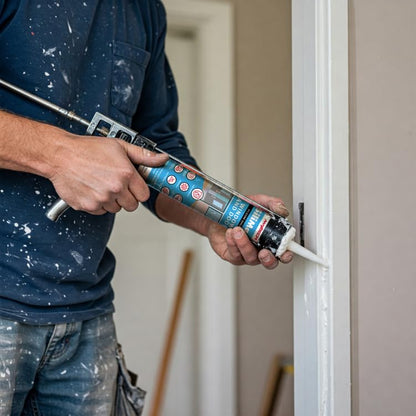Window & Door 100% Silicone Caulk, White