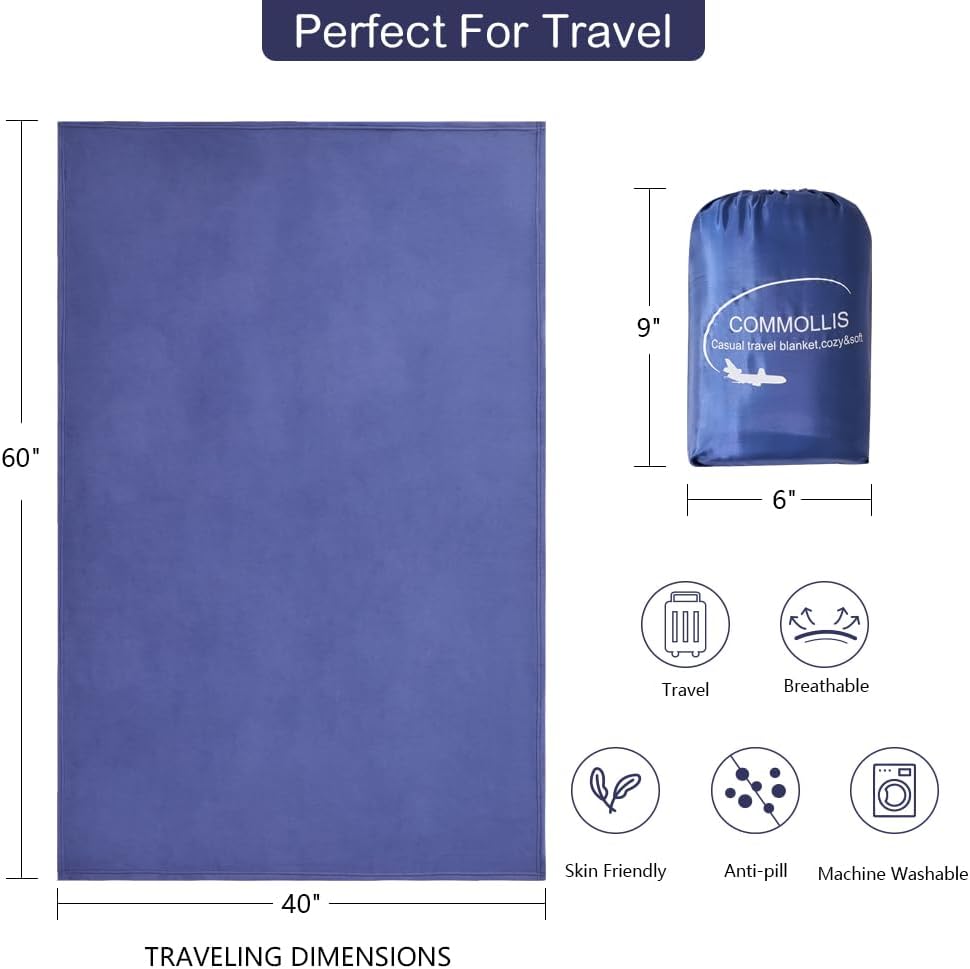 2-in-1 Travel Blanket & Pillow