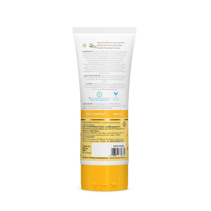 Mamaearth Ubtan De-Tan Face Wash 3.38 oz