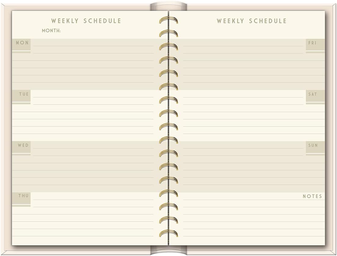 Lady Jayne Flower Market Undated Hardcover Planner (83290)
