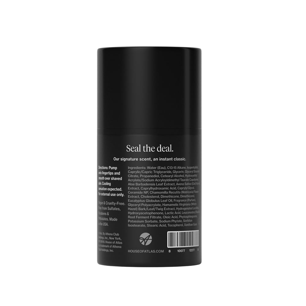 House of Atlas Alcohol Free Aftershave For Men, Aftershave Lotion