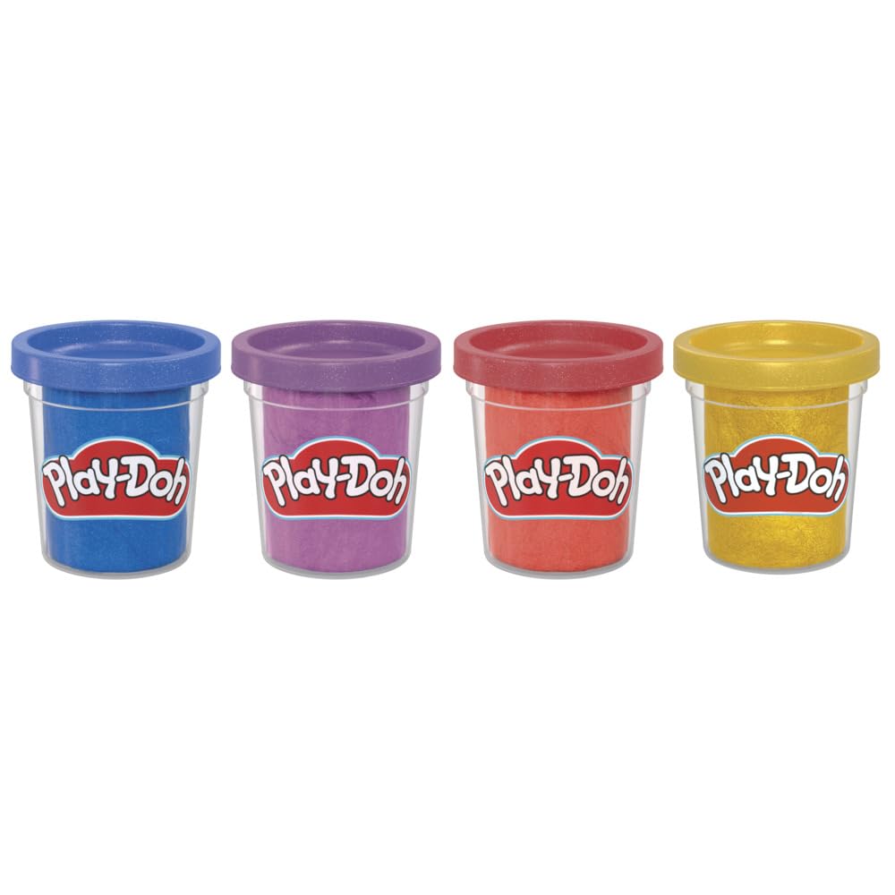 Play-Doh Shimmer Shine Pack 4 Colors 85g