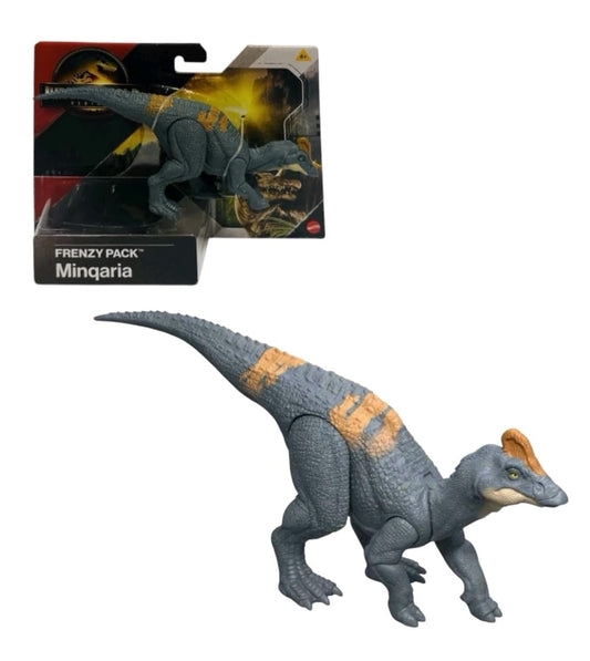 Jurassic World Rebirth Frenzy Pack Minqaria Dinosaur Figure