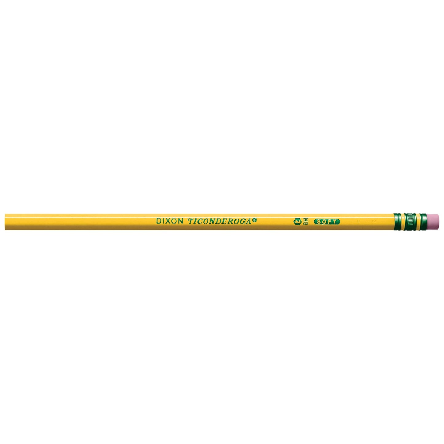 Ticonderoga Premium Wood Pencils Unsharpened #2 24 ct