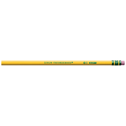 Ticonderoga Premium Wood Pencils Unsharpened #2 24 ct