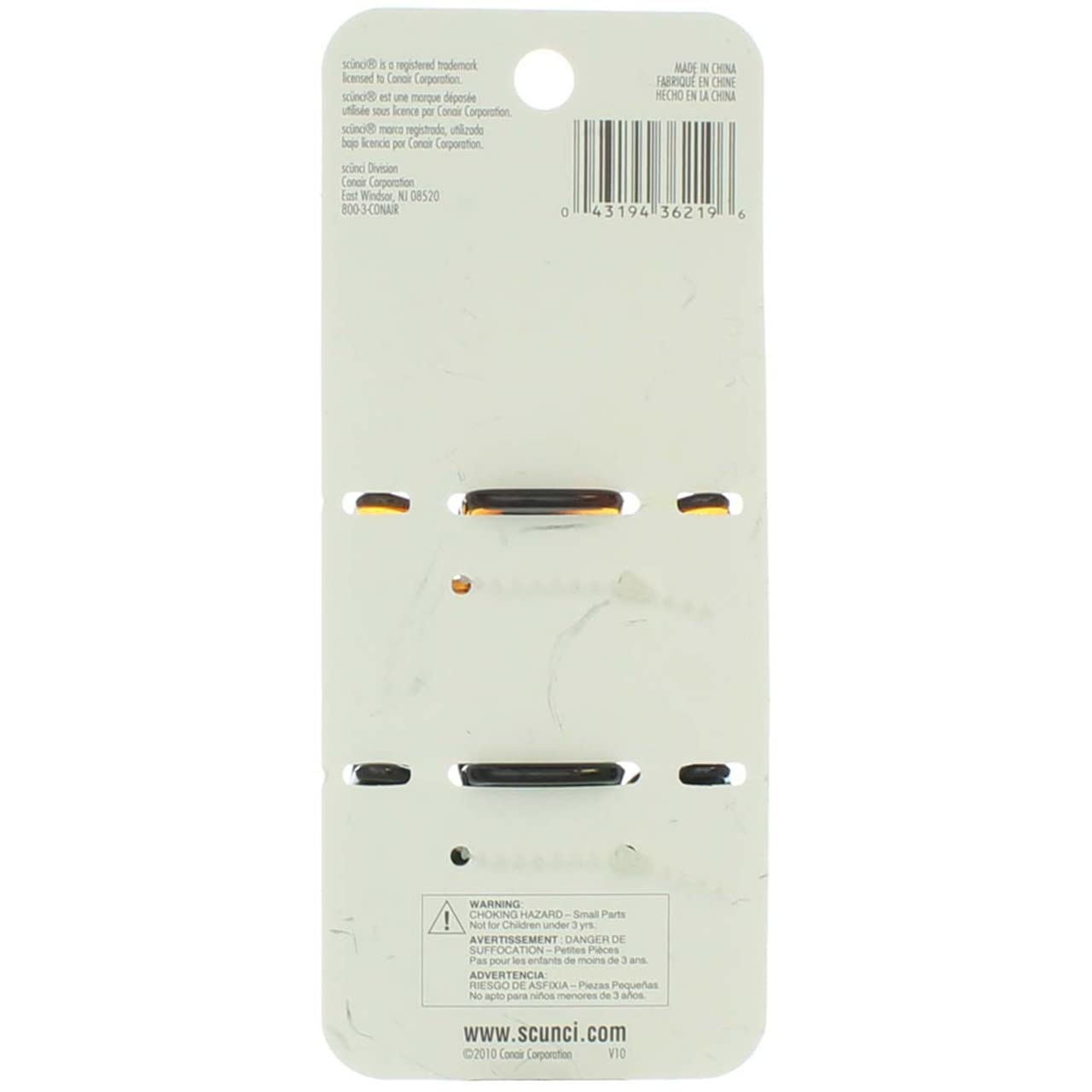 Scunci Clutch Jaw Clips Pack of 2