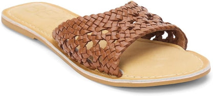 Women's 7M BEACH by Matisse Dorset Slide Casual Sandals Casual - Tan