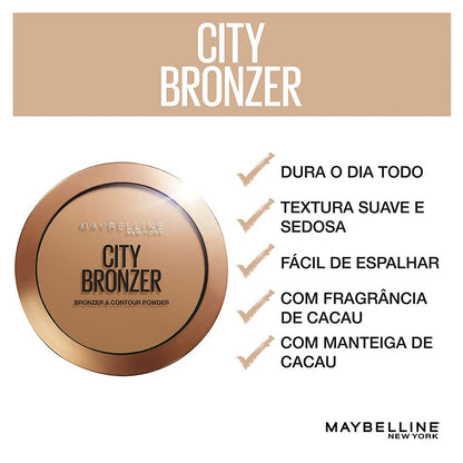 Maybelline City Bronzer and Contour Powder, 200