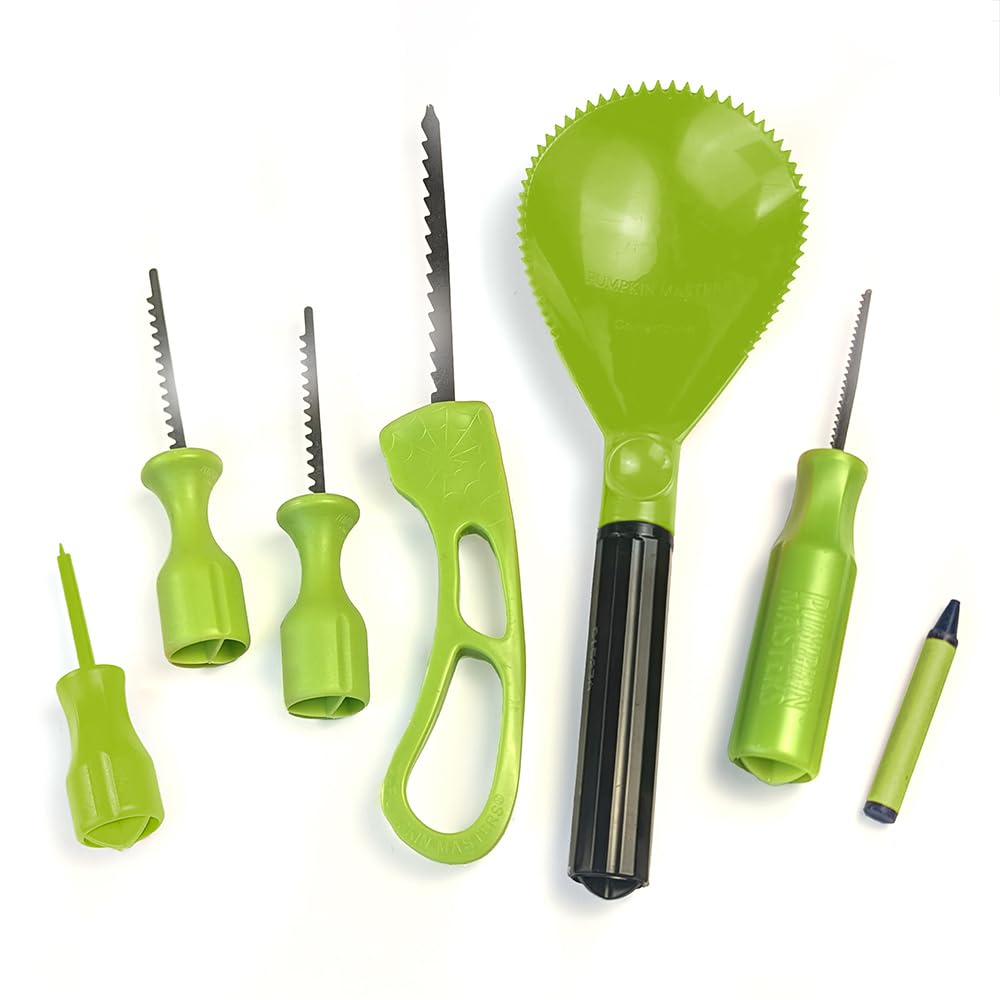 Pumpkin Masters Premium Carving All-in-One Party Kit