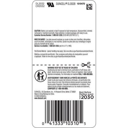DURACELL Lithium 2032 3 Volt1 pk
