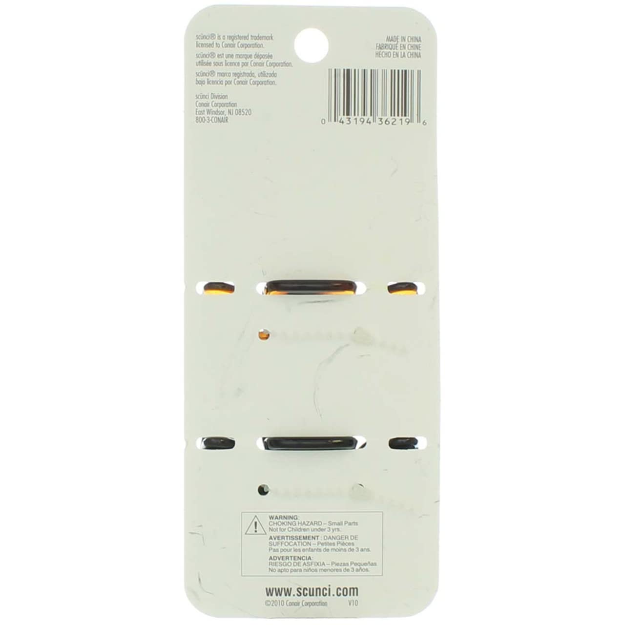 Scunci Clutch Jaw Clips Pack of 2
