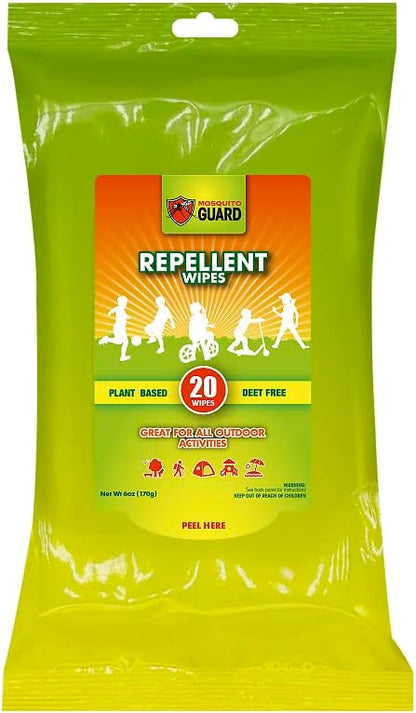 Mosquito Guard Mosquito Repellent Wipes Travel