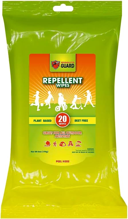 Mosquito Guard Mosquito Repellent Wipes Travel