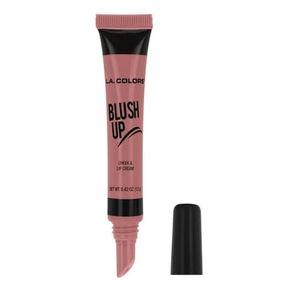 L.A. COLORS Blush, Cream Blush with Brush, Marvelous, Pink Shade, 0.42 fl oz
