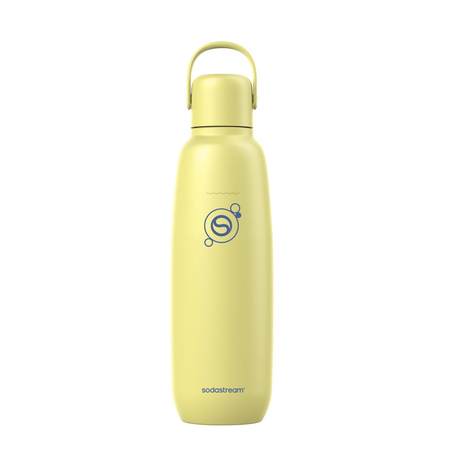 SodaStream Sodastream Fizz & Go Insulated Stainless Steel Carbonating Bottle Lemon 30.4 Oz