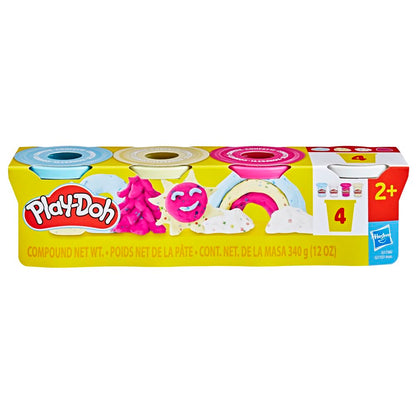 Play-Doh 4 Pack Confetti Putty - Colourful Clay Set for Creative Play and Crafts