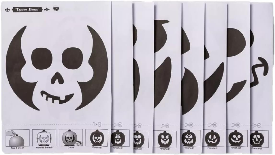 Hyde and EEk! Carving Kit - Silly Eyes (with 3 Tools and 8 Stencils)