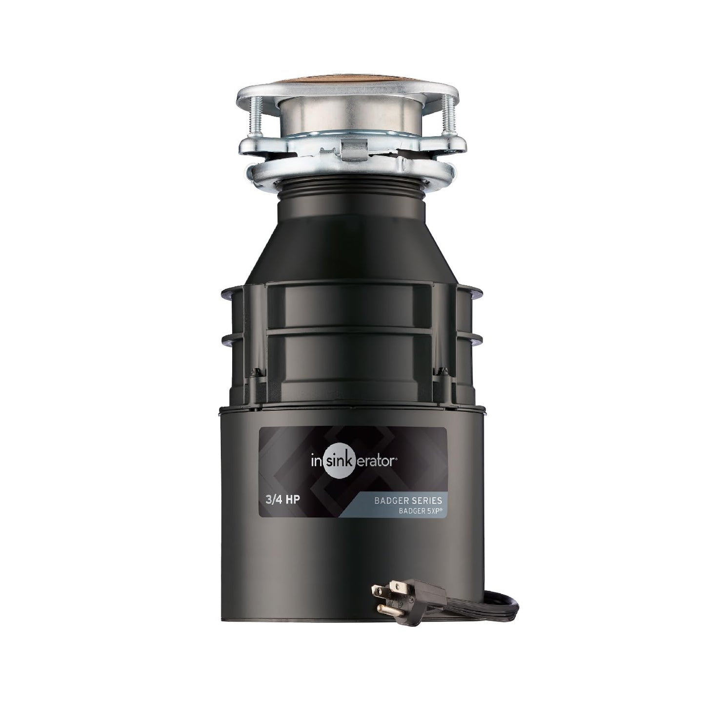 InSinkErator Badger 5XP 3/4 HP Garbage Disposal with Power Cord