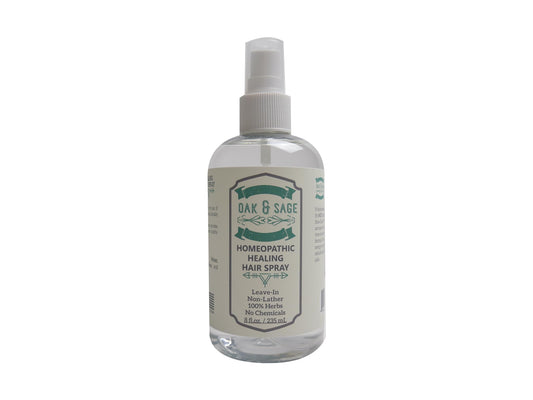 Homeopathic Healing Hair Spray Unscented - 8oz For All Hair Types