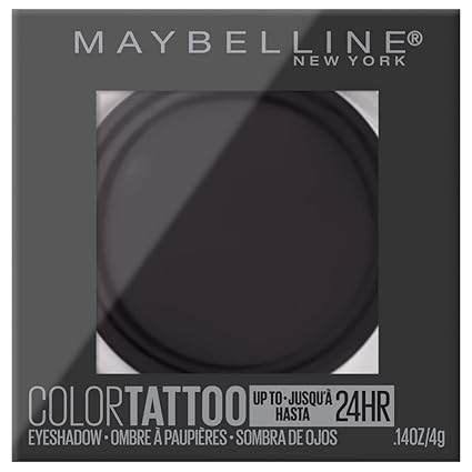 Maybelline Color Tattoo up to 24HR Longwear Cream Eye Shadow, Risk Maker - 0.14 Oz