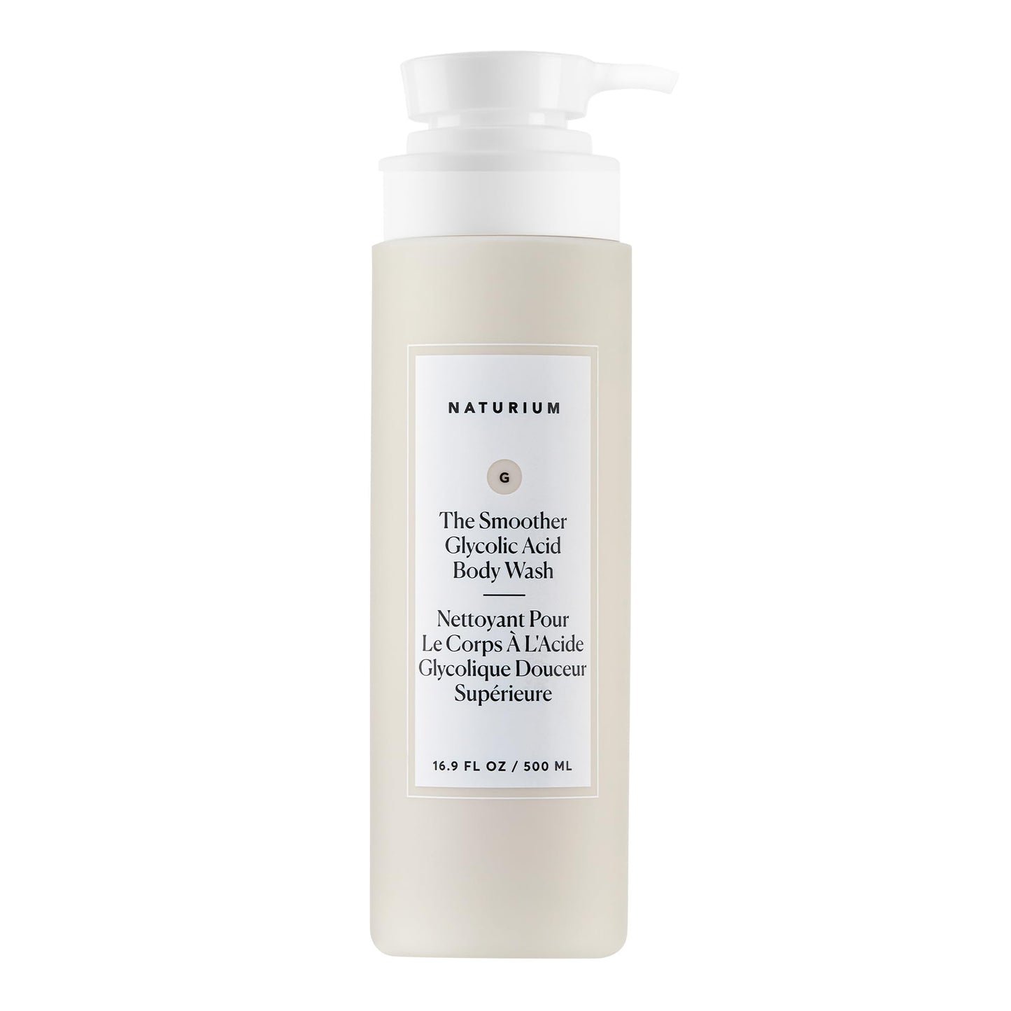 Naturium The Smoother Glycolic Acid Body Wash, 16.9 fl oz