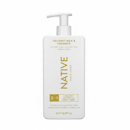 Native Curl Care 2-in-1 Men's Shampoo & Conditioner