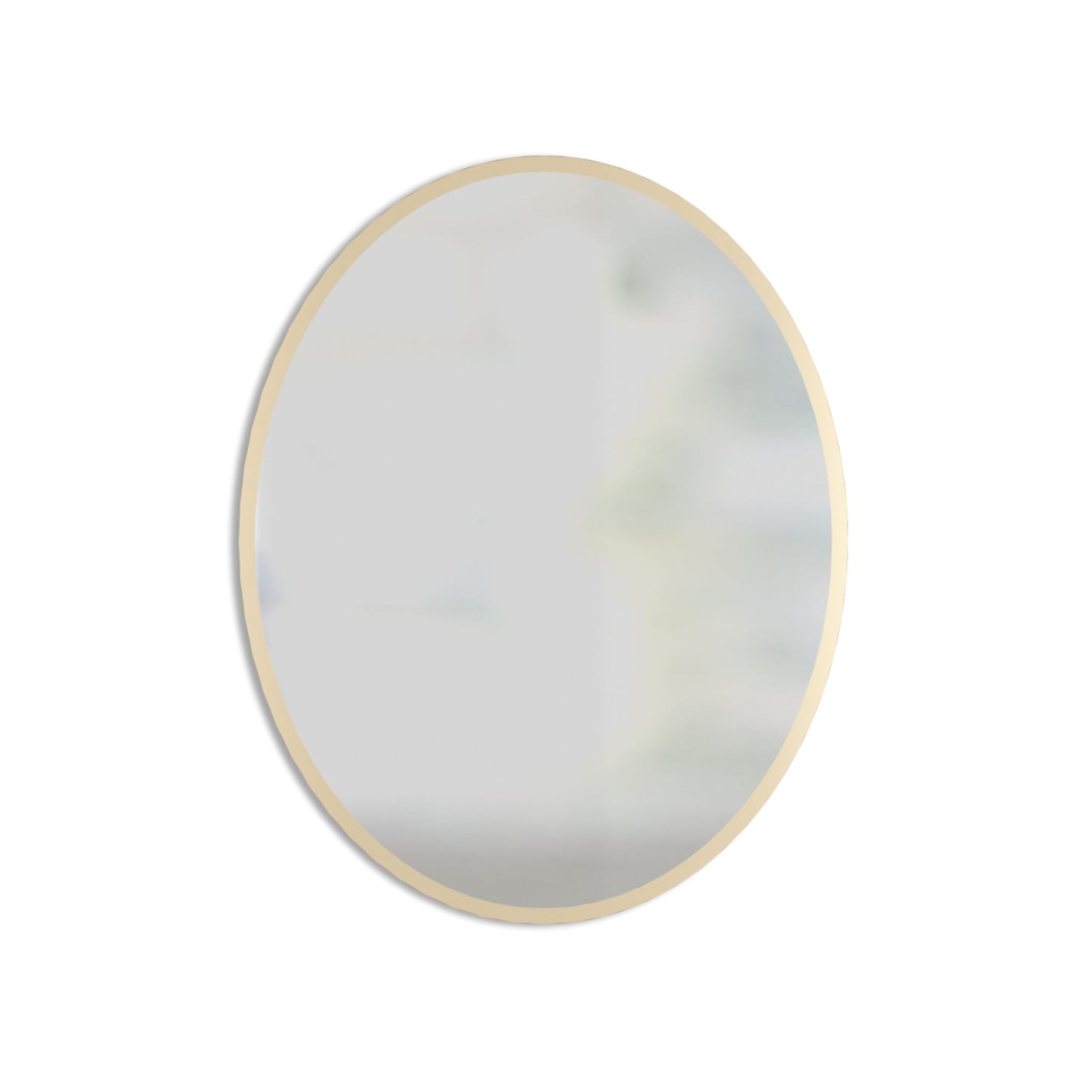 U Brands Large Magnetic Oval Locker Mirror