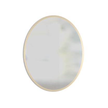 U Brands Large Magnetic Oval Locker Mirror