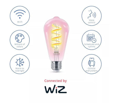 Philips Amber ST19 25W LED Bulb Full Color 2100K