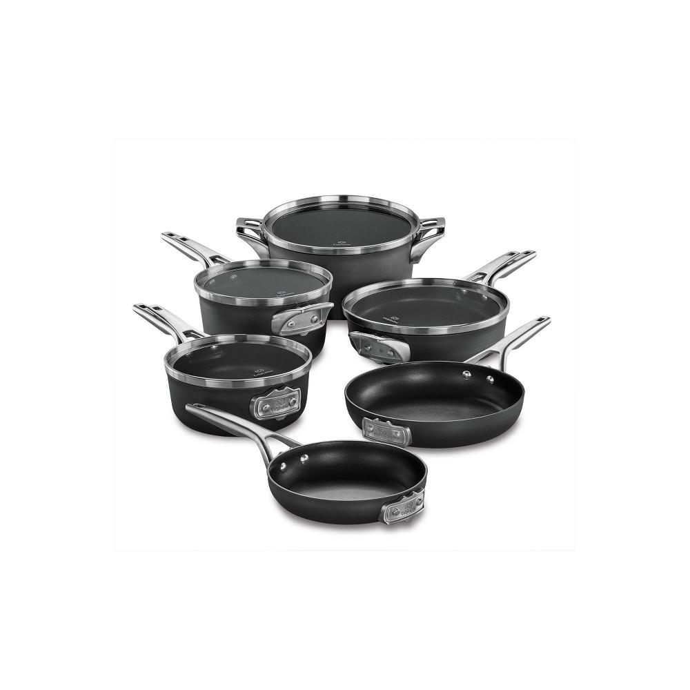 Calphalon Premier Space-Saving Nonstick Cookware Set 10-Piece