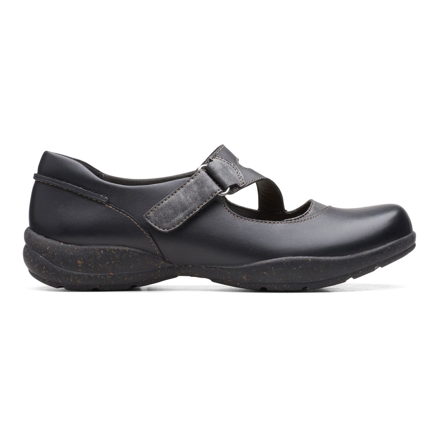 Women's 6 M Clarks Roseville Jane Mary Jane Shoes Black *Damaged Box*