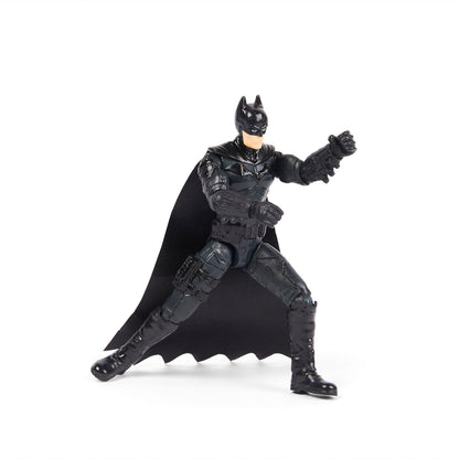 Spin Master DC Comics Batman Batmobile with 4  Batman Figure *Damaged Packaging*