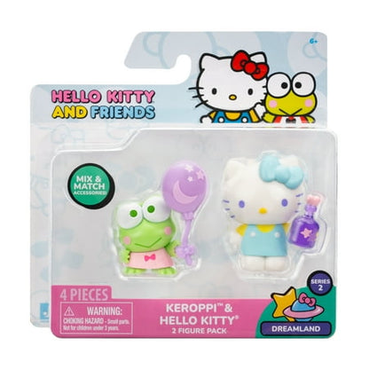 Hello Kitty & Keroppi Dreamland Vinyl Figures 2-Pack