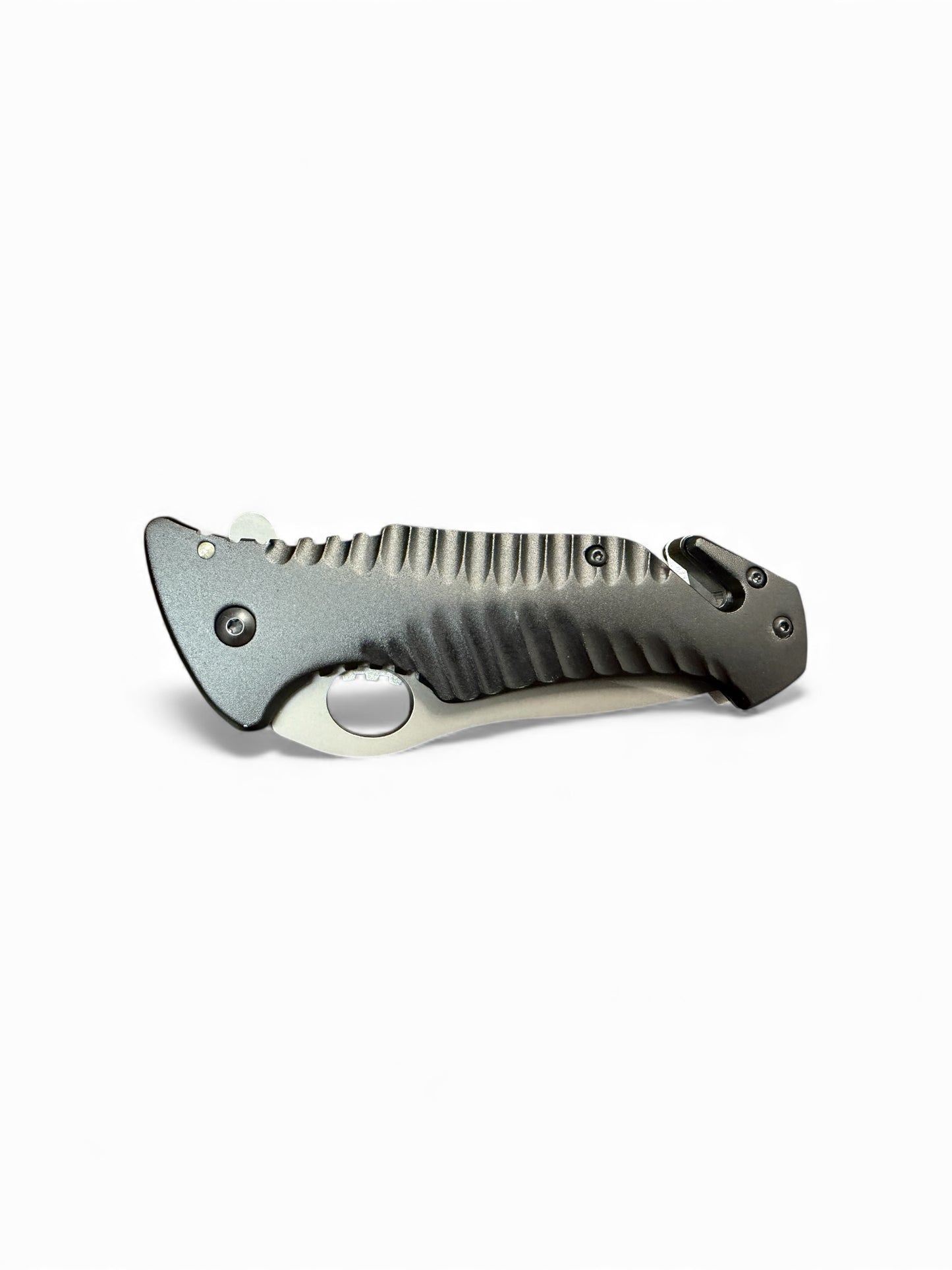 Snake Eye Tactical Black Heavy Duty Spring Assist Knife