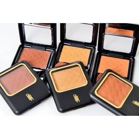 Black Radiance Pressed Powder - Makeup Finishing Powder - Rich Mahogany