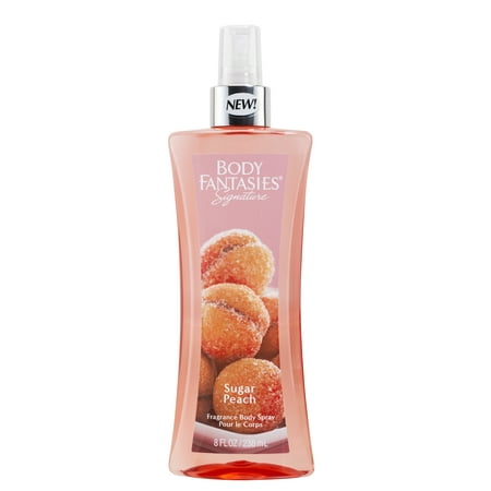 Body Fantasies Sugar Peach Body Spray, 8 fl.oz.