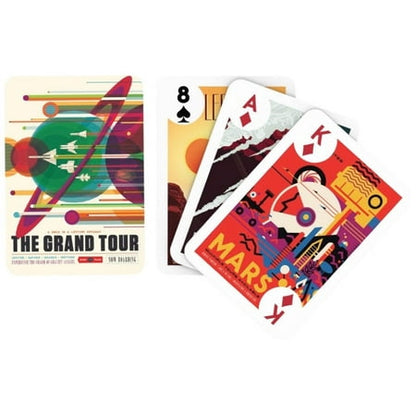 New York Puzzle Company Visions of the Future Playing Cards Single Standard Deck
