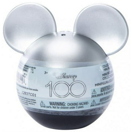 Just Play Disney 100 Silver Mouse Capsules Mystery Ball Action Figure