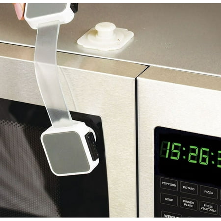 Munchkin XtraGuard Dual Action Multi-Use Safety Infant Latches, White, 2 Pack *Damaged Box*