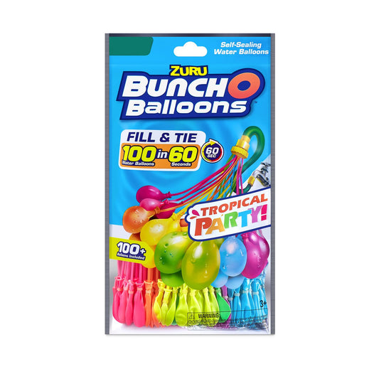 Bunch O Balloons Tropical Party 3 Pack Water Balloons